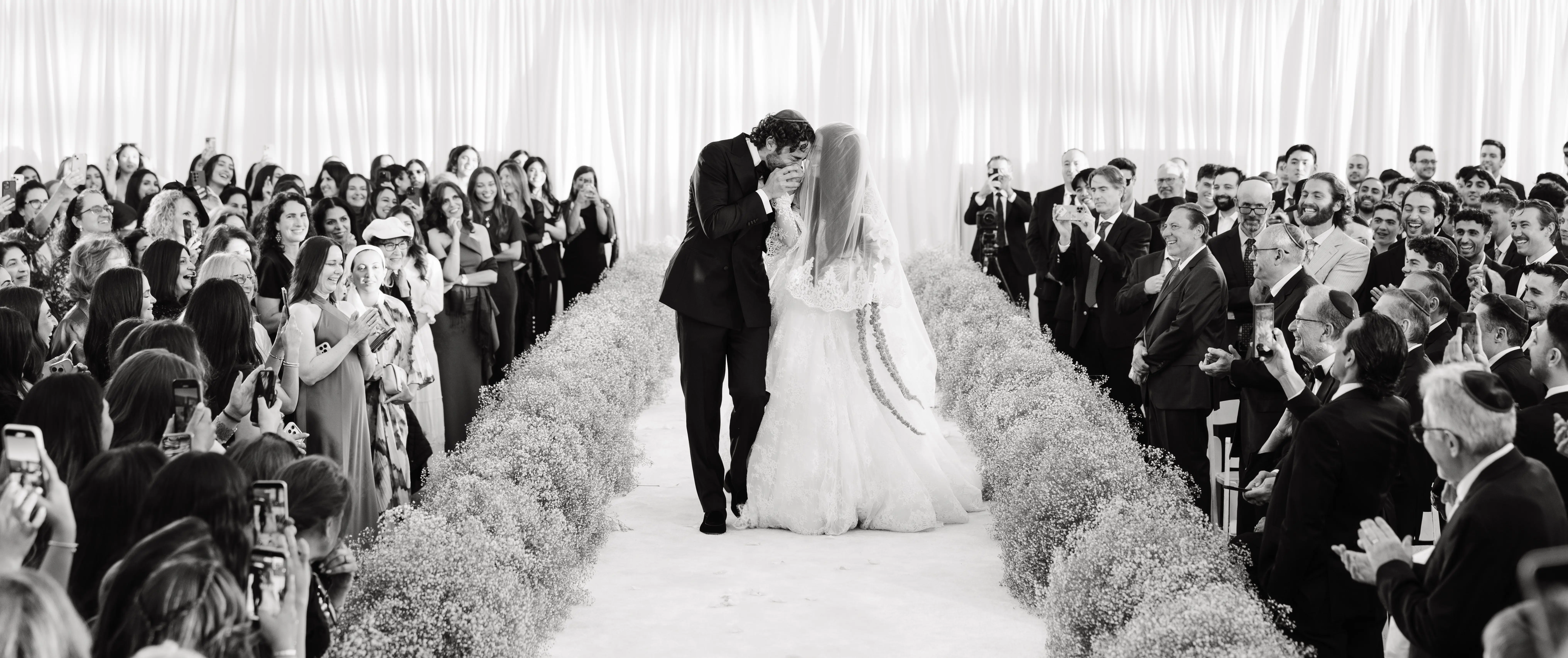 Panoramic wedding ceremony